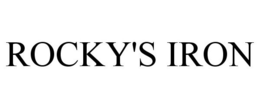 ROCKY'S IRON trademark