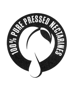 100% PURE PRESSED NECTARINES trademark