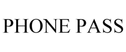 PHONE PASS trademark