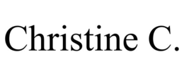 CHRISTINE C. trademark
