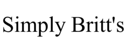 SIMPLY BRITT'S trademark