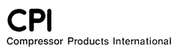CPI COMPRESSOR PRODUCTS INTERNATIONAL trademark