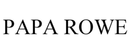 PAPA ROWE trademark