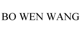BO WEN WANG trademark