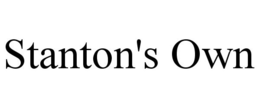 STANTON'S OWN trademark