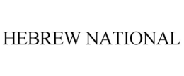 HEBREW NATIONAL trademark
