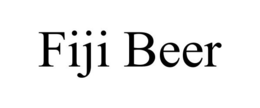 FIJI BEER trademark