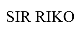 SIR RIKO trademark