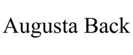 AUGUSTA BACK trademark