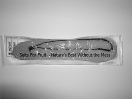 SUITS FOR FRUIT - NATURE'S BEST WITHOUT THE MESS trademark
