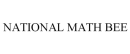 NATIONAL MATH BEE trademark
