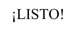 ¡LISTO! trademark