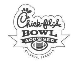 CHICK-FIL-A BOWL ACC VS SEC ATLANTA, GEORGIA trademark