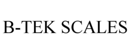 B-TEK SCALES trademark