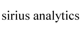 SIRIUS ANALYTICS trademark