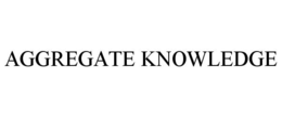 AGGREGATE KNOWLEDGE trademark