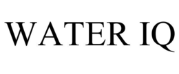 WATER IQ trademark