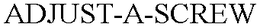 ADJUST-A-SCREW trademark