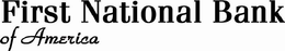 FIRST NATIONAL BANK OF AMERICA trademark