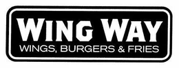 WING WAY WINGS, BURGERS & FRIES trademark