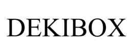 DEKIBOX trademark