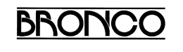 BRONCO trademark