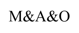 M&A&O trademark