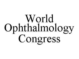 WORLD OPHTHALMOLOGY CONGRESS trademark