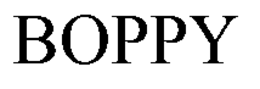 BOPPY trademark