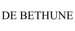 DE BETHUNE trademark