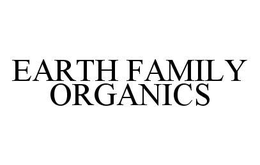 EARTH FAMILY ORGANICS trademark