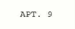 APT. 9 trademark