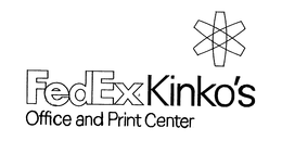 FEDEX KINKO'S OFFICE AND PRINT CENTER trademark