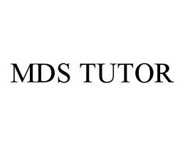MDS TUTOR trademark