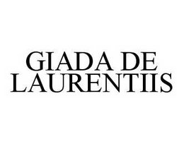 GIADA DE LAURENTIIS trademark