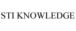 STI KNOWLEDGE trademark