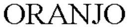 ORANJO trademark