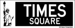 TIMES SQUARE NYC DEPT. OF TRANSPORTATION trademark