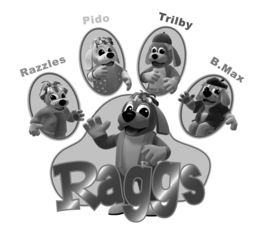 RAGGS RAZZLES PIDO TRILBY B. MAX trademark