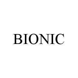 BIONIC trademark