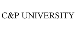 C&P UNIVERSITY trademark