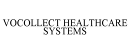 VOCOLLECT HEALTHCARE SYSTEMS trademark