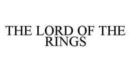THE LORD OF THE RINGS trademark