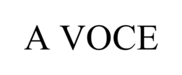 A VOCE trademark