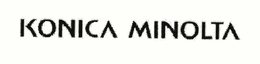 KONICA MINOLTA trademark