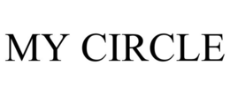 MY CIRCLE trademark