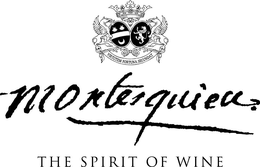 MONTESQUIEU THE SPIRIT OF WINE VIRTUTEMFORTUNA SECUNDAT trademark
