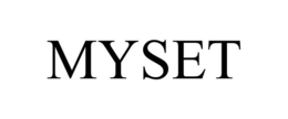MYSET trademark
