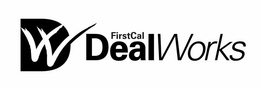 DW FIRSTCAL DEALWORKS trademark