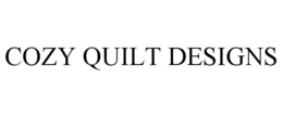 COZY QUILT DESIGNS trademark